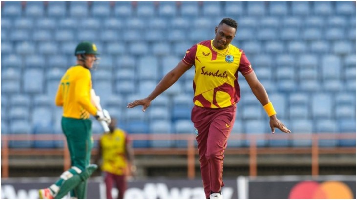 Bravo bags 4 as WIndies level T20I series vs South Africa