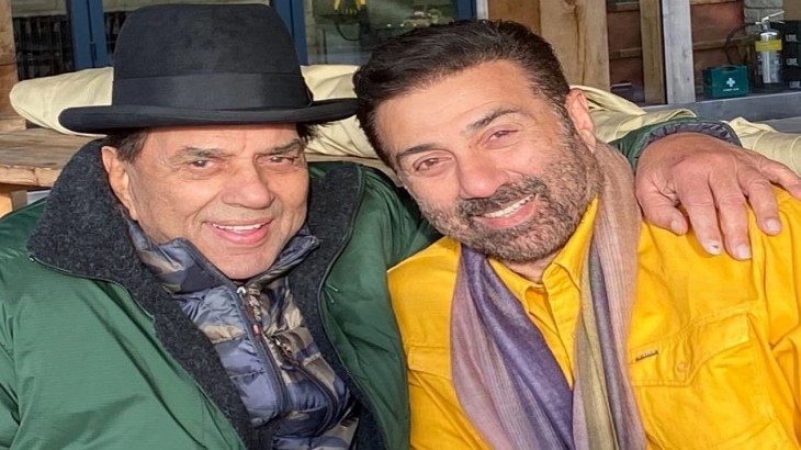 Dharmendra and Sunny Deol