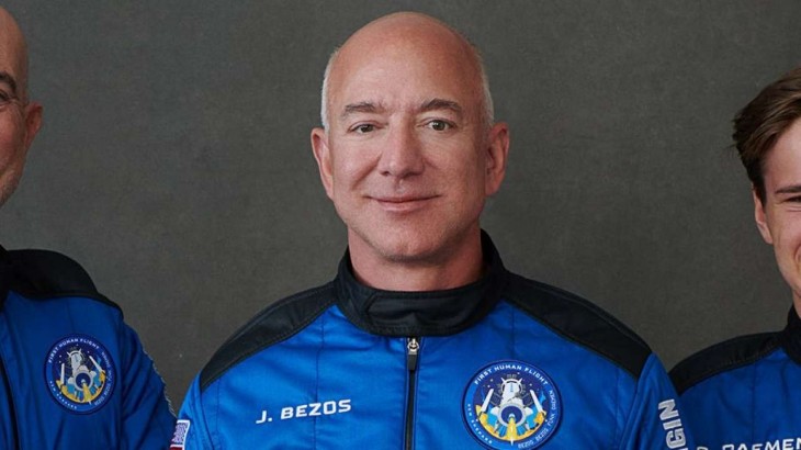 Jeff Bezos Travels To Space In His Own Rocket