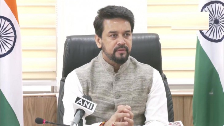 Anurag Thakur Interacted With Medal Winners