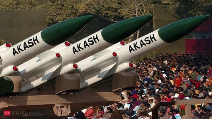 Akash missiles