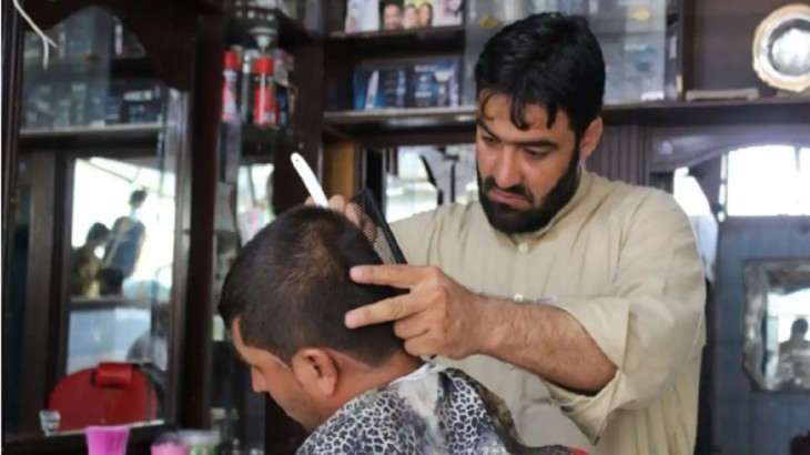 Taliban Beards ban
