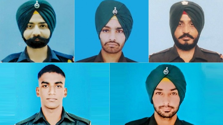 Martyred soldiers