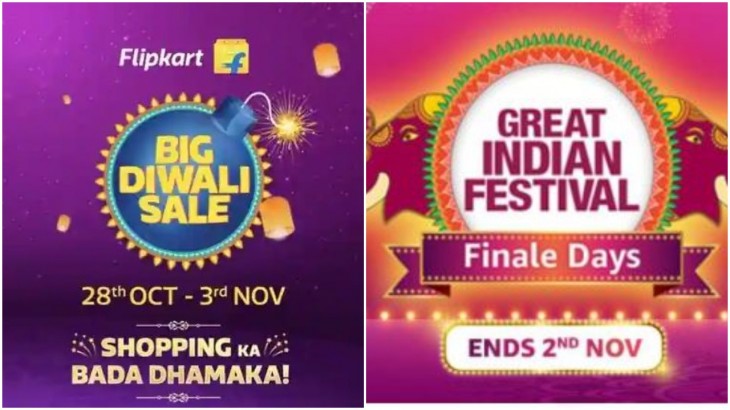 Flipkart-Amazon Diwali Sale 2021