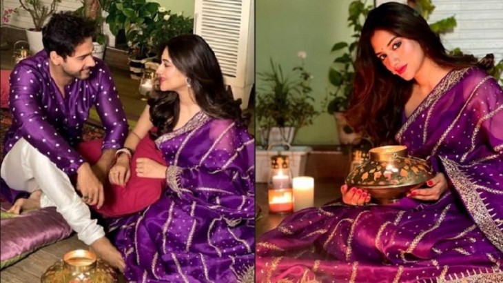 Nusrat Jahan celebrated Diwali with two special people by filling RE