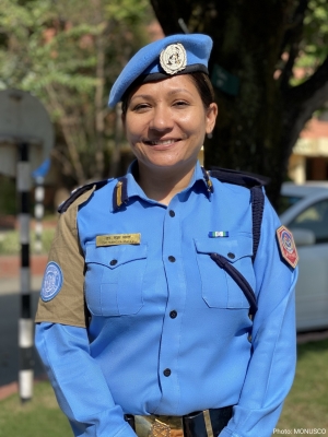 Nepali peacekeeper