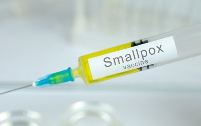 Smallpox vial
