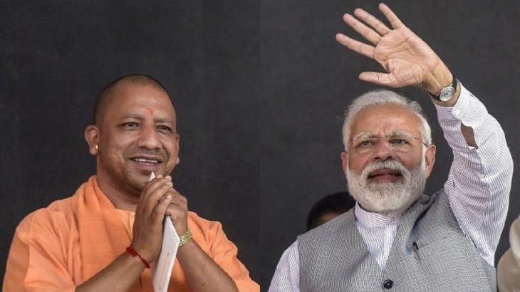 Narendra Modi and Yogi