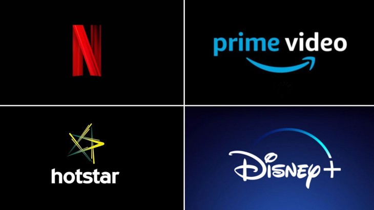 Netflix, Amazon Prime, Disney+ Hotstar