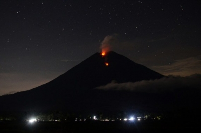 Indoneian volcano