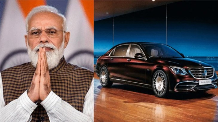 Prime Minister Narendra Modi now has the Mercedes-Maybach S650