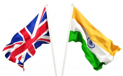 india,UK flag