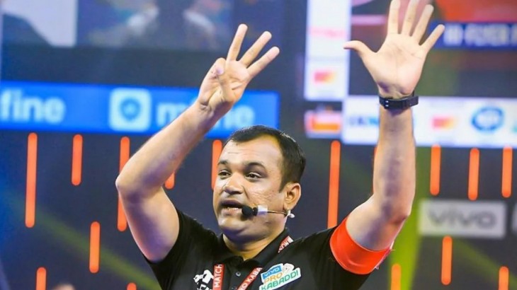 pro kabaddi league 2022 in one raid 8 players got out