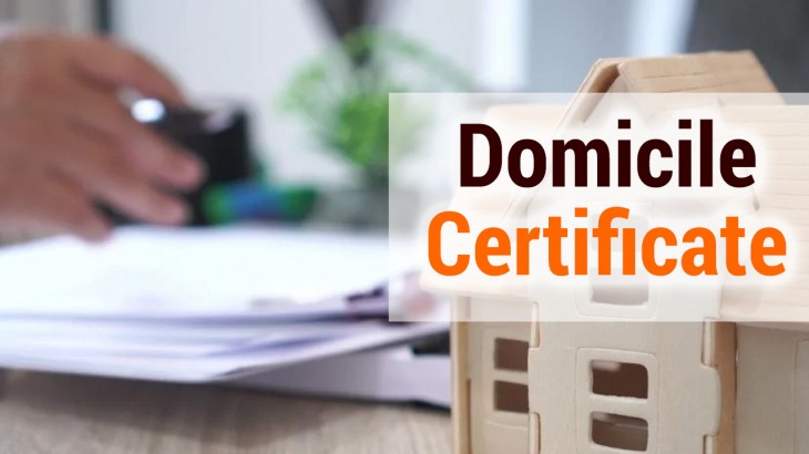 मूल निवास प्रमाणपत्र (Domicile Certificate)