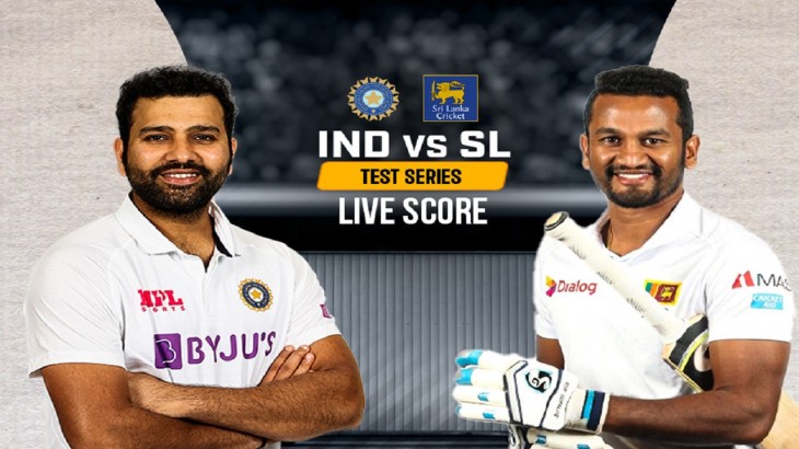india vs srilanka 1st test match live updates virat kohli 100 match