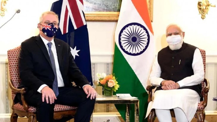 India Australia virtual summit