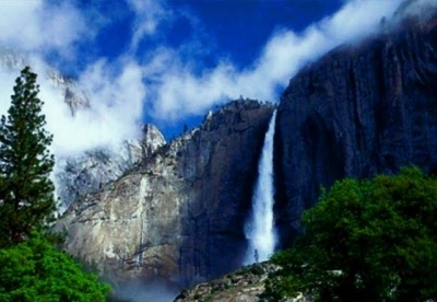 Badrinath waterfall