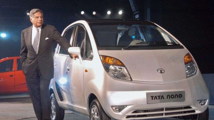 Ratan Tata and Nano Car