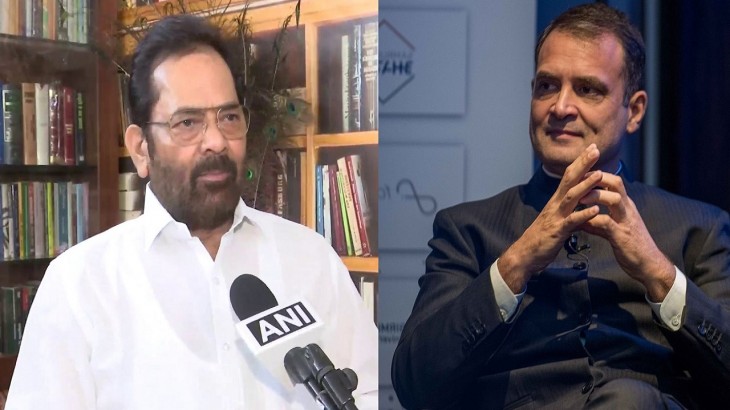 Mukhtar Abbas Naqvi Targeted Rahul Gandhi on his Remark in London