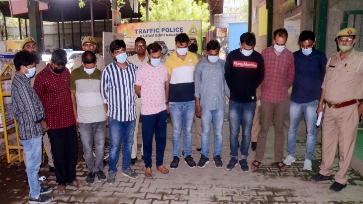 Fake call centre busted by Noida Police in Mayur Vihar For Duping Job Aspirants