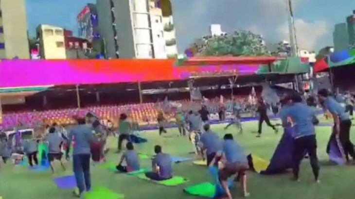 Extremists disrupt Yoga Day event in Maldives
