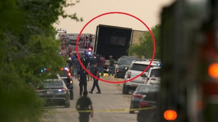 At least 46 person found dead th tractor trailar in USA