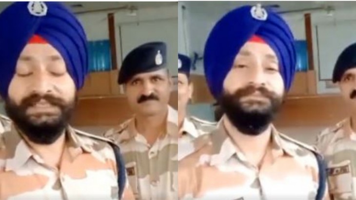 Social Media Vial Video Of ITBP Constable