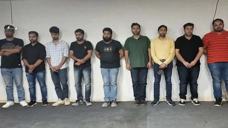 UP STF Busted International call center racket in Noida