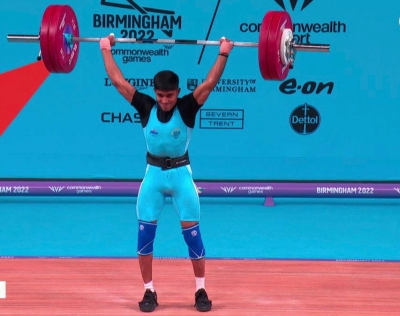 Indian weightlifter