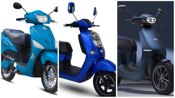 Top 5 Electric Two Wheelers