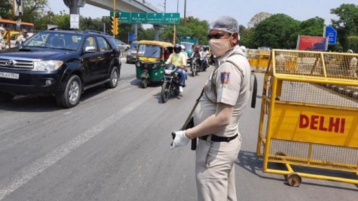 Delhi police on alert