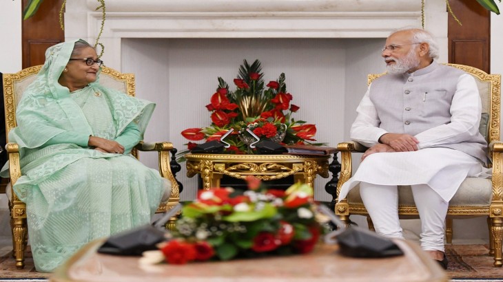 PM Modi and Sheikh Hasina