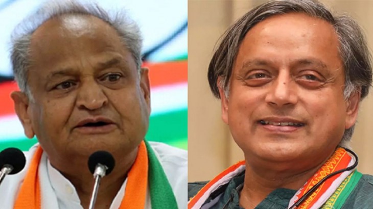 Ashok Gehlot vs Shashi Tharoor