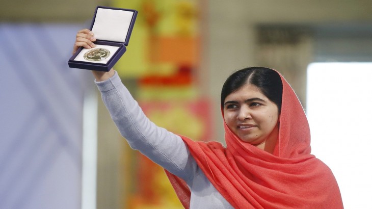 Nobel Prize Winner Malala Yousafzai