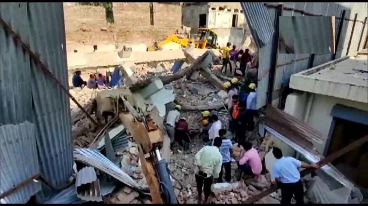 Building collapsed
