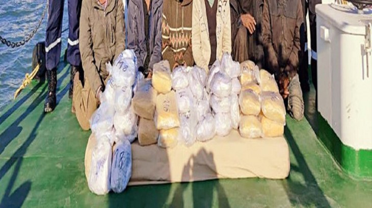 indian navy and ncb seized 200 kg heroin