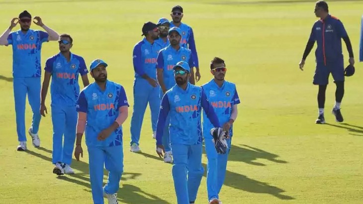 Team India in Warm Up match