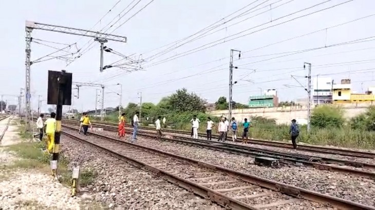 kaimur railway track