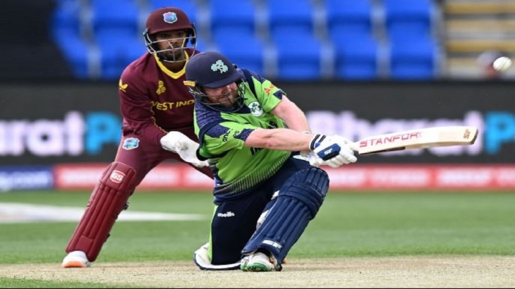 ireland beat west indies in group b in t20 world cup