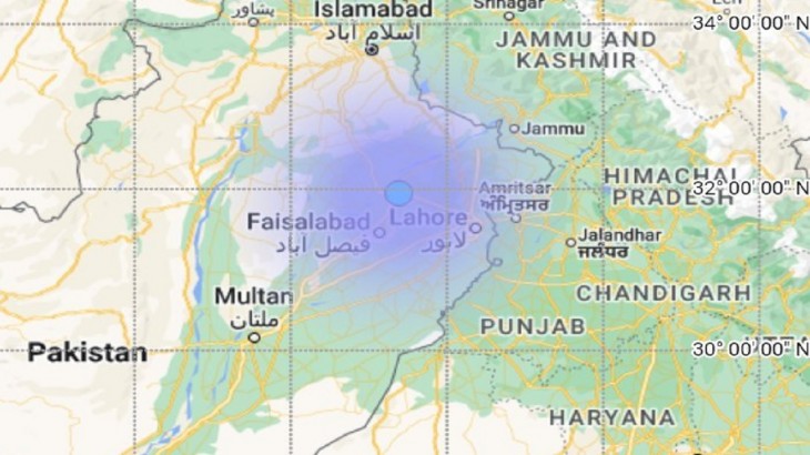 Earthquake in India-Pakistan