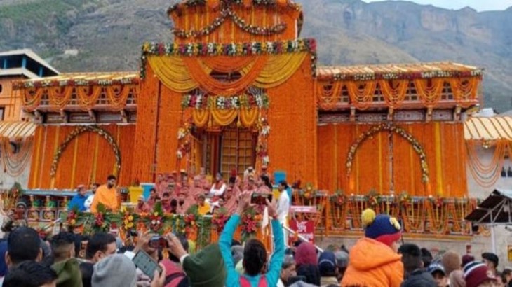 badrinath dham kapat closing date and time