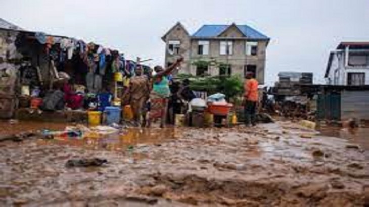 Floods kill at least 120 in Congolese capital