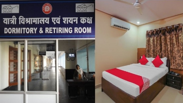 indian railways retiring room