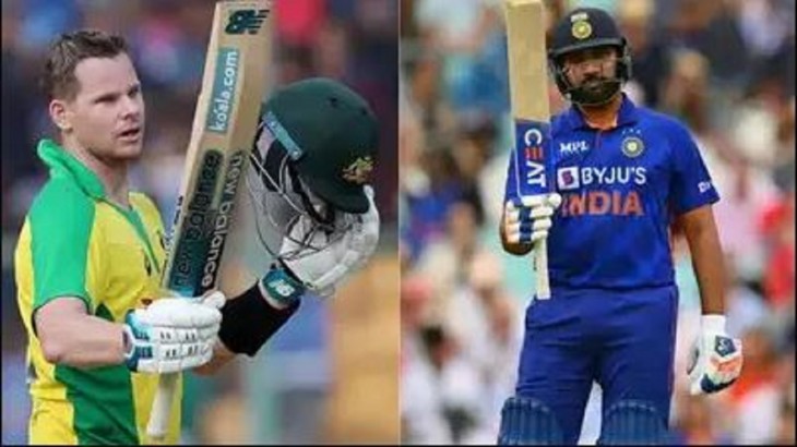 ind vs aus 1st odi match team india top two batsman