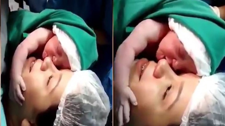 Viral video Newborn Baby