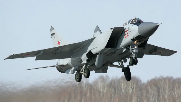 Russian Aerospace Forces MiG 31BM interceptor