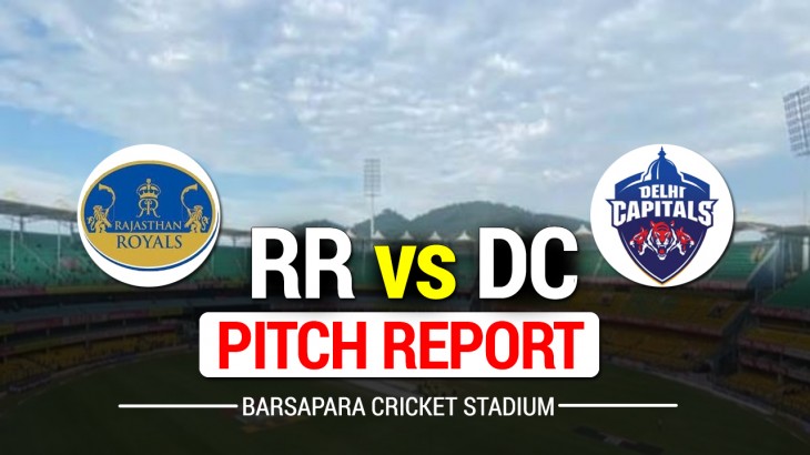 RR vs DC Pitch Report