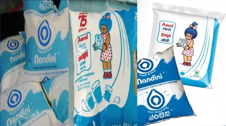 Amul Milk vs Nandini Milk