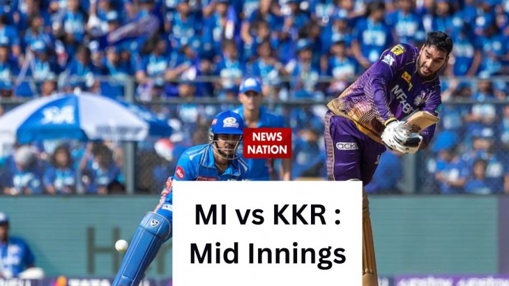 indian premier league 2023 mi vs kkr mid innings