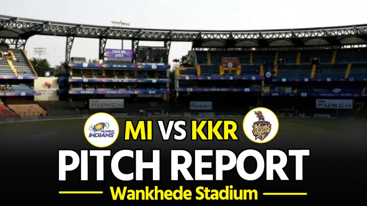 MI vs KKR Pitch Report